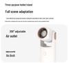 2026 Mini Portable High-Speed Handheld USB Fan, Five-Speed, Digital Display, Foldable Design