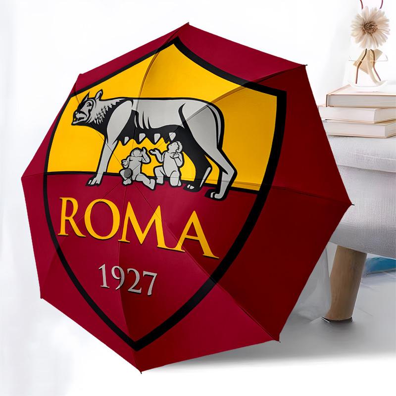 Roma, Wolf Automatic Opening and Closing, 8 rib Structure Portable Umbrella, Suitable for Men and Women in All Seasons Perfect Gift for Hol