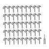 50 Pieces Fence Staples Accessories Sturdy Easy To Use Practical Convenient Nails for Softwood