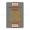 Warning Mechanic At Work Enter At Your Own Risk Zarshirts Metal Sign Garage Party Customized Garage Wall Decor Tin Sign Poster