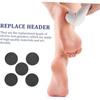 10pcs Pedicure Replacement Heads for Trimmer Replacement Rollers Heads Refills Foot Care Grinding