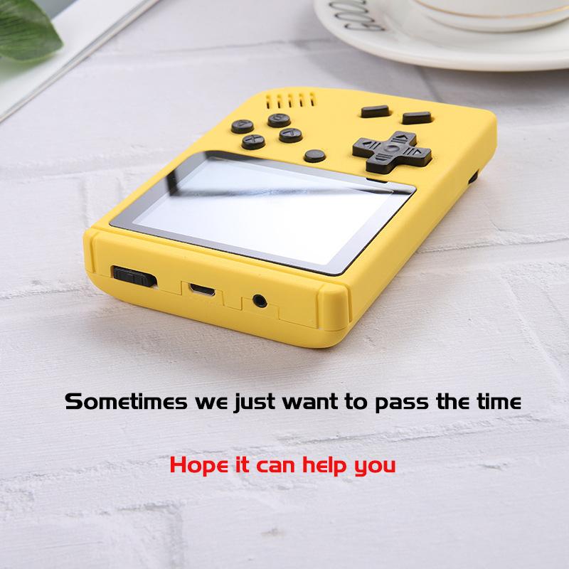 Мини-ретро-игровая портативная игровая консоль, встроенная коробка для 400 игр, классический ретро-геймпад, подарок для детей
