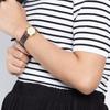 Casio Стильные и Элегантные Стрелочный Циферблат Кварцевый Механизм Кожаный Ремешок Японские и Корейские Часы Женские Часы Золотой Циферблат LTP-V002GL-9B