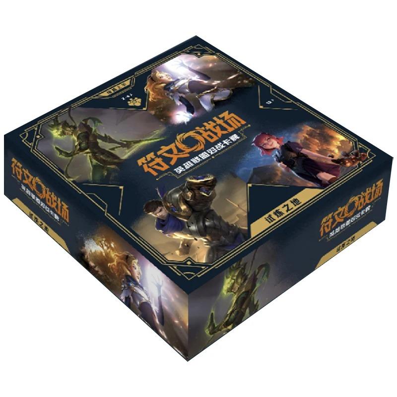 Оригинальная карта Riftbound Герой Истоков Дополнительный набор LOL Лига Легенд Коллекционная карточная игра Игрушки Подарки