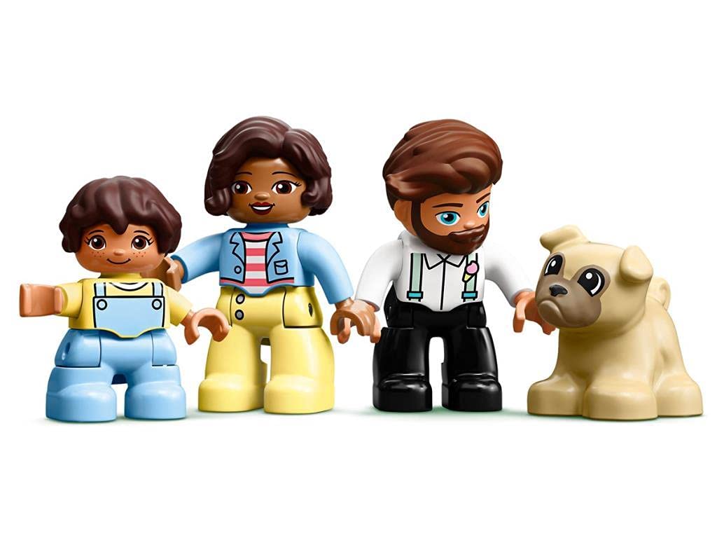 LEGO Duplo Город Веселый домик 10929, конструктор в подарок для малышей, детей, мальчиков и девочек от 2 лет.