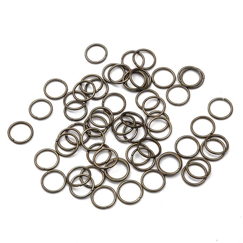 Iron Jump Ring Buckle for DIY Jewelry: Earrings, Bracelets, Necklaces & Pendants