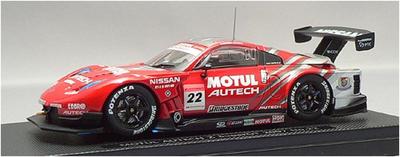 Ebro 43914 Motul Autech Z Super GT500 2007 Готовый продукт 1/43 #22 Красный/Серебристый