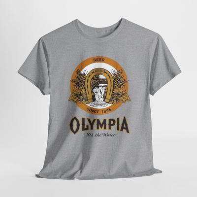 Пиво Olympia с 1896 года "Это вода" Чистая вода Тум, Унисекс Футболка Мужская Женская Футболки Топ