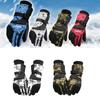 Практичные зимние теплые водонепроницаемые варежки для езды на сноуборде, лыжные велосипедные перчатки с полным пальцем