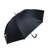 Rose Sangyo 70cm Long Lightweight and Suitable for Sun and Carbon 31705201 Men's Umbrella, Cool, Rain, Fiber, Hand-Open, Black,