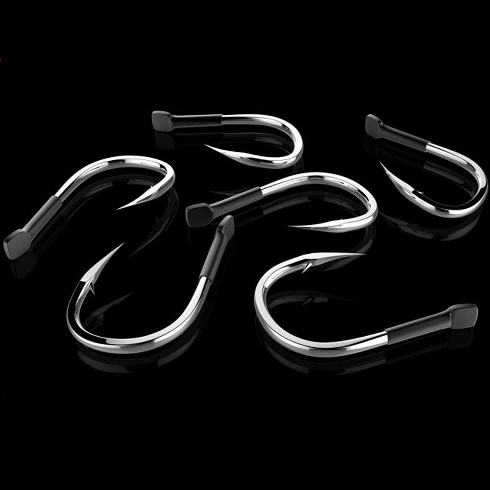 1Box Wide Gap High-carbon Steel fishhook High Carbon Steel fishing hook 2024 Fishing Hooks fishing