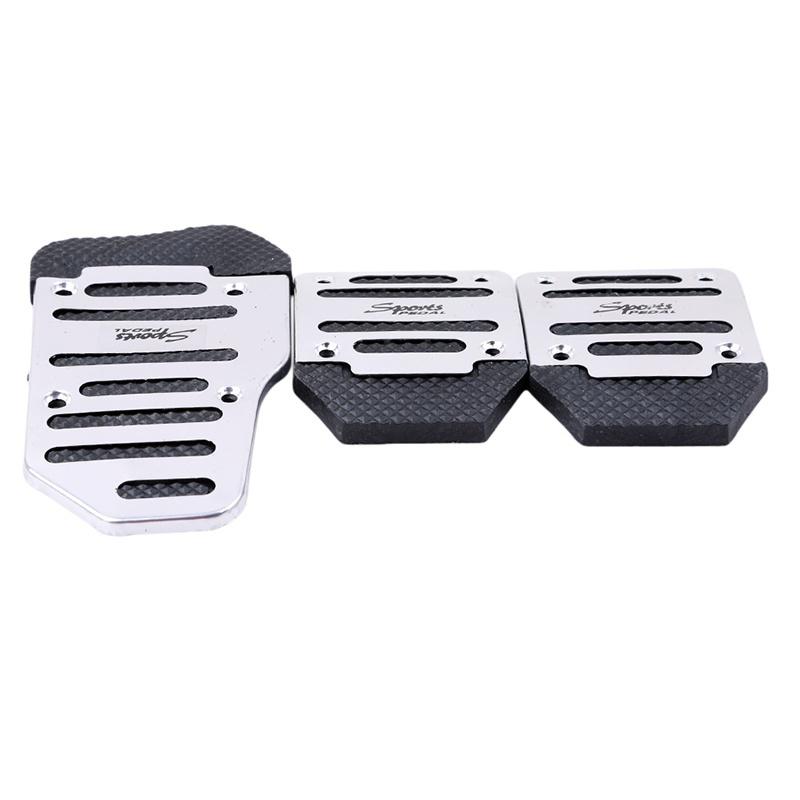 3 шт. Нескользящие Накладки на Педали Газа, Сцепления и Тормоза для Автомобиля, Автотранспортное Средство, Механическая Коробка Передач, Педаль ADM