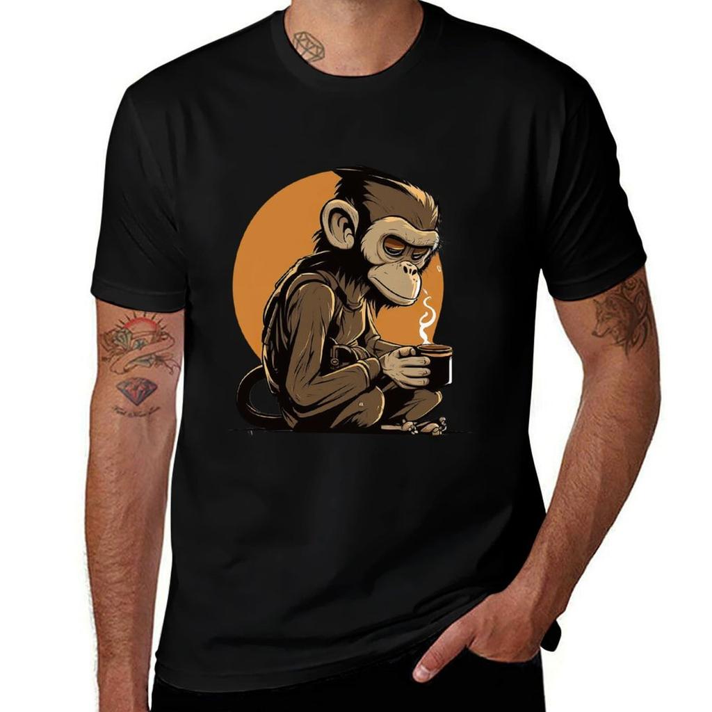 Monkeys Morning Tshirt Holiday Vacation Tee Shirt Tshirt