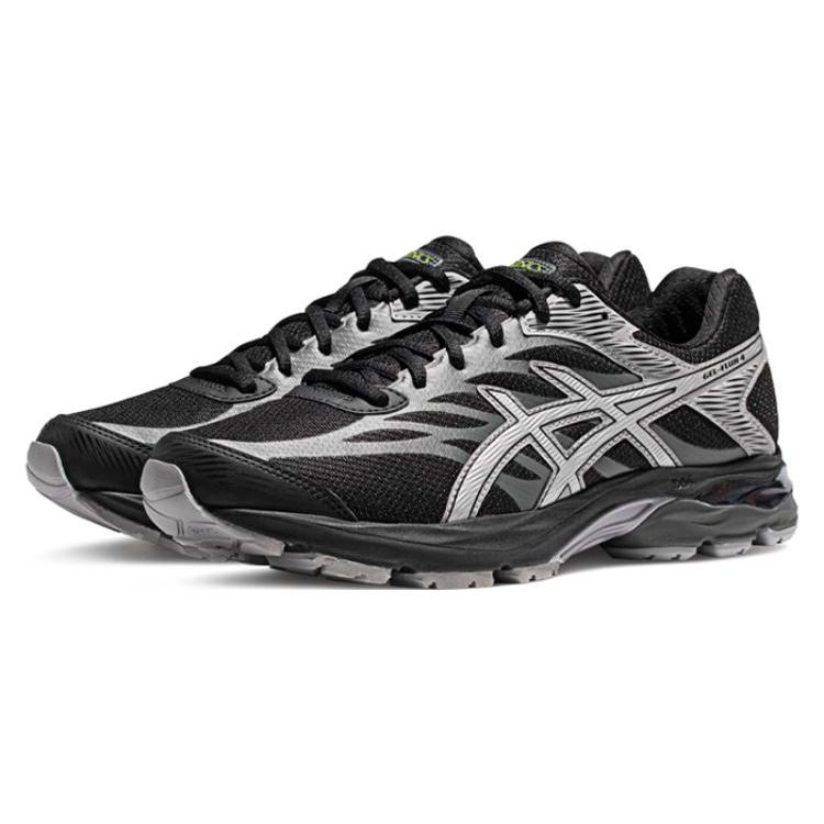 Asics Кроссовки Gel-Flux 4 Comfortable Mesh Low-Top Training Running Shoes Men, черные, артикул 1011B832-001