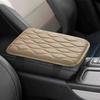 Car Accessories Armrest Cushion Cover Leather Center Console Box Pad Protector