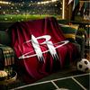 Rockets Team Art Blanket Lightweight Flannel Bedding Blanket Perfect for Travel, Camping, Living Rooms, Offices, Sofas, Fan Christmas gift
