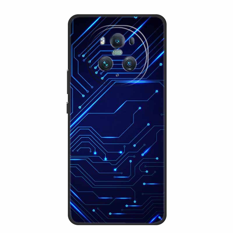 Чехол для Honor Magic6 Pro Животные ТПУ Силикон Мягкие Чехлы для Телефона Задняя Крышка для Huawei Honor Magic 6 Pro Волк Ударопрочный funda
