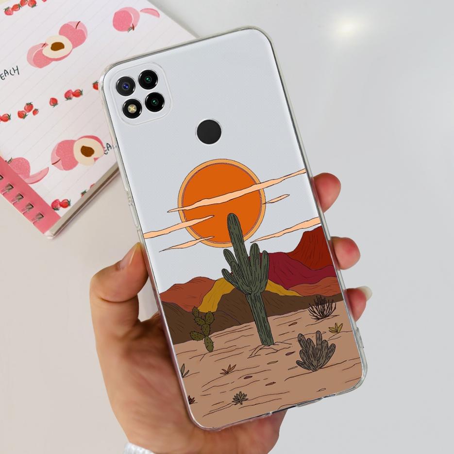 Чехол для Xiaomi Redmi 9C Милый Космонавт Мягкий Силиконовый Чехол для Телефона Для Xiaomi Redmi 9C NFC 9 C Redmi9C Задняя Крышка 6.53'' Funda Capa