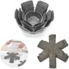 3Pcs Heat Resistant Pot Dividers Anti-Scratch Pans Separator Pads New Pot Pan Felt Protectors