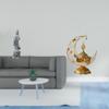 Статуя Гуань Инь и Арабская жаровня в сочетании Декоративный Фэн-шуй Буддийский подсвечник для дома