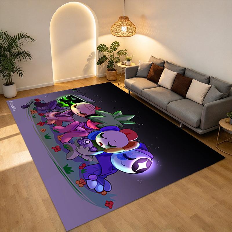 Nighttime Friends Living Room Nonslip Area Rug Soft Carpet For Bedroom Game Playroom Sofa Office Home Decor Doormat Christmas Gift C9291561