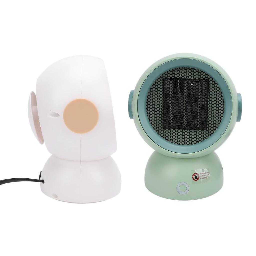 Настольный обогреватель, тихий, высокой мощности, портативный обогреватель, вентилятор для спальни, кабинета, ванной комнаты, использования в помещении