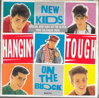 7-дюймовая пластинка NEW KIDS ON THE BLOCK - Hangin' Tough BLOCK3 CBS 1989 UK Танцевальная и Электронная Б/У