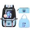 Animation Cartoon With Surrounding Cartoon Korean Version Schoolbag Set Campus Trend Primary And Secondary School Students Leisure Backpack