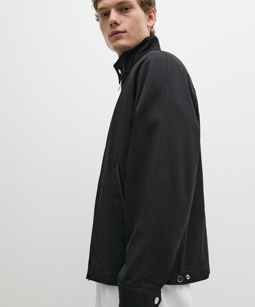 Massimo Dutti Corduroy Detail Bomber Jacket