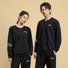 Li-Ning Minimalist Sports Printed Sweatshirt Unisex Sweatshirts Black AWDUB81-1