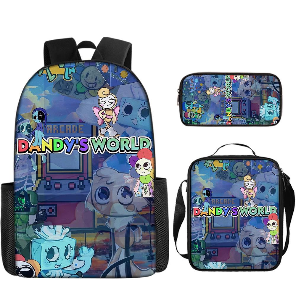 Школьный Сезон Рюкзак Dandy'S World Рюкзак Студенческая Школьная Сумка Сумка Через Плечо Пенал