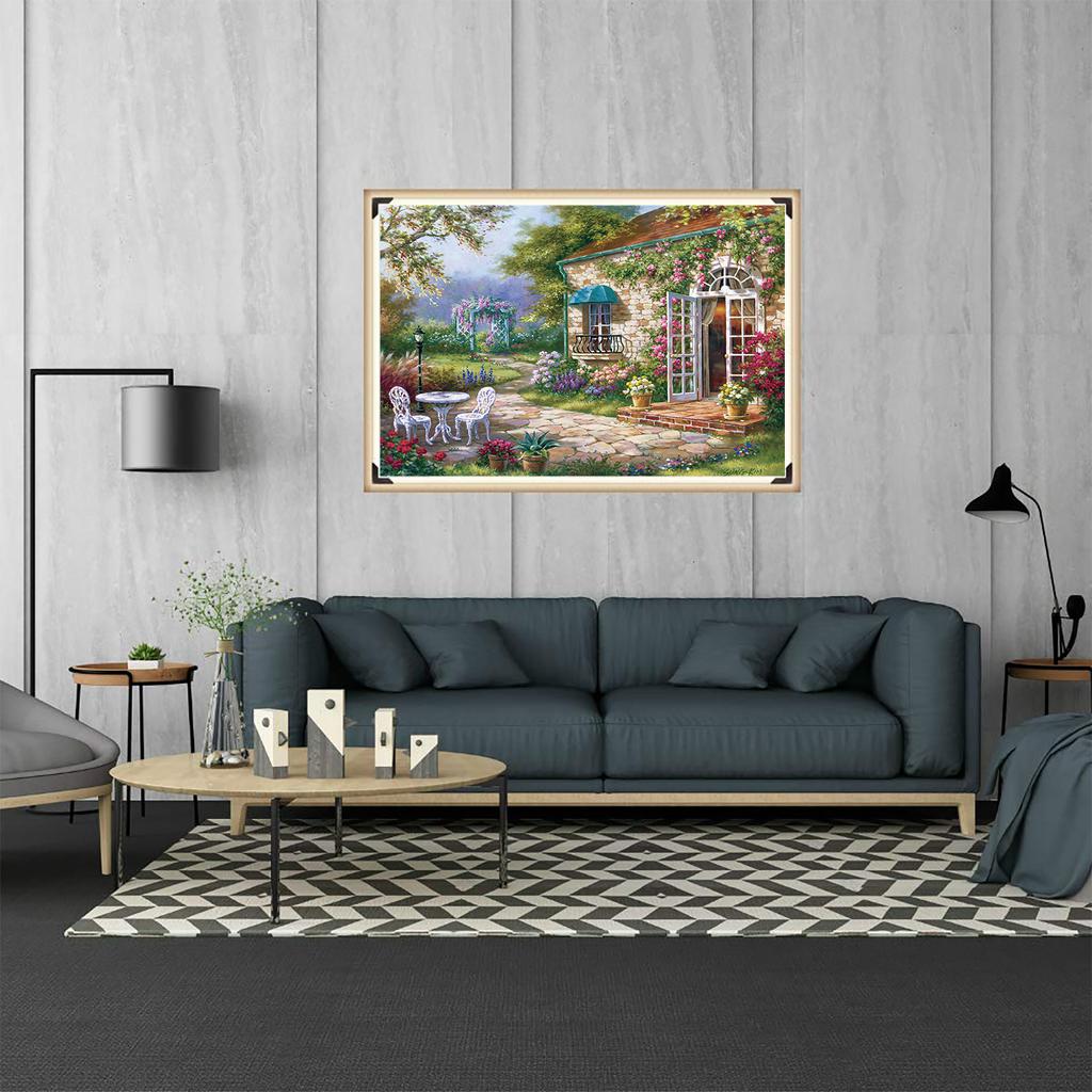 1000 Pieces Garden Jigsaw Puzzles For Adults Home Decor Games Family Fun Floor Puzzles Educational Toys