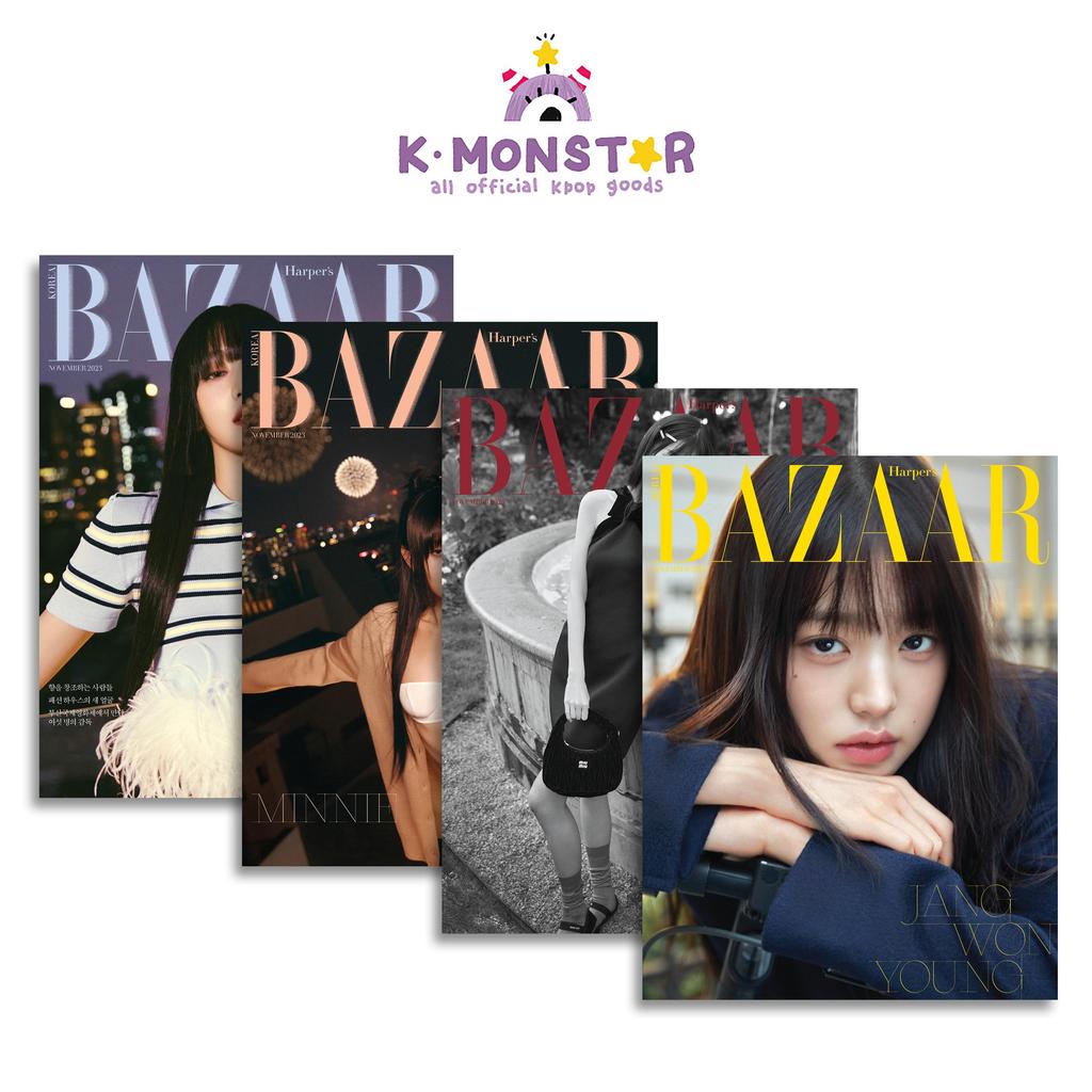 2023.11 Harper's BAZAAR KOREA IVE WONYOUNG & (G)I-DLE MINNIE COVER