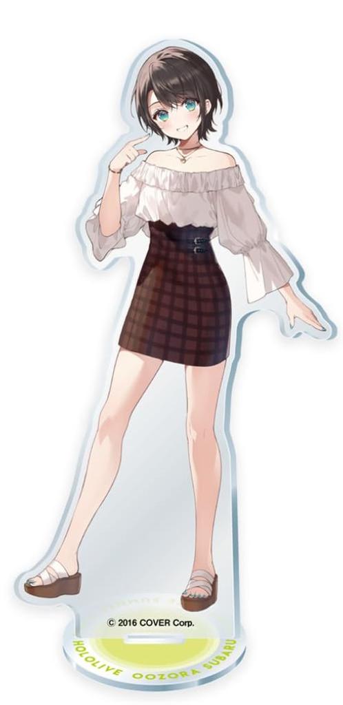 Акриловая подставка для кампании «Hololive x Lawson» Озора Субару