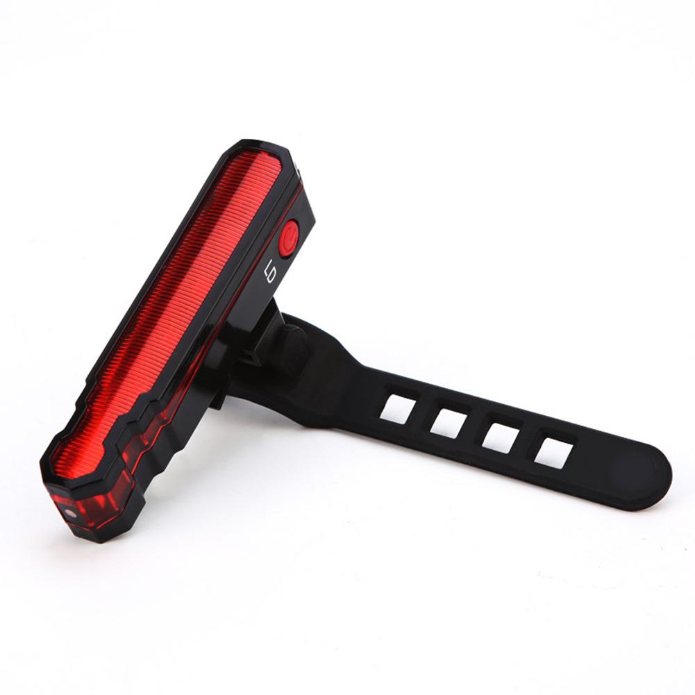 Bicycle Tail Light Usb Rechargeable Night Riding Led Warning Light Rear Lamp Mtb Bike Accessories