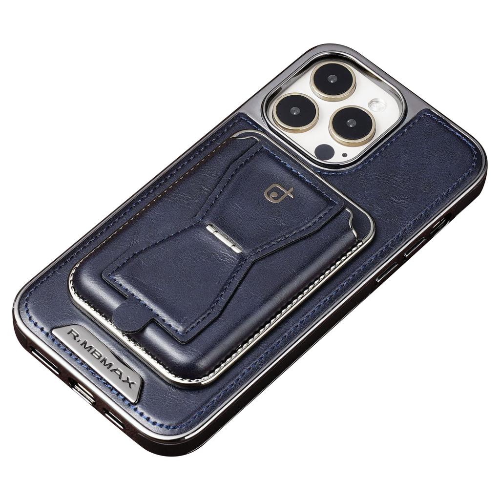 RMBMAX Чехол для iPhone 12 Pro Max 6,7 дюйма Съемный слот для карт Подставка Задняя крышка