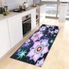 Home Kitchen Decoration Carpet Colorful Butterfly Printed Floor Mat Entrance Corridor Carpet Home Decoration
