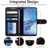Leather Wallet Case for Oppo A53 / A32, Flip Protective Case Cover with Wallet Card Holder, Stand & Wrist Strap