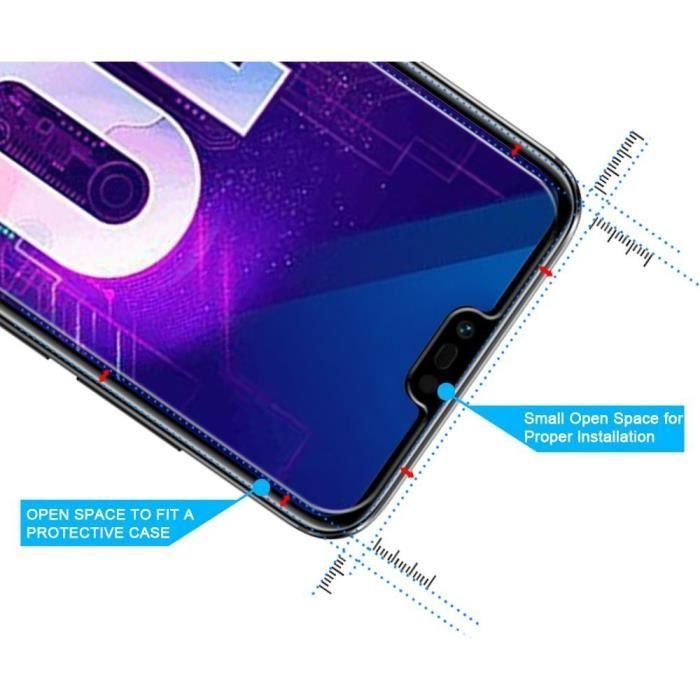 Verre Trempe Huawei Honor 10 - Film Vitre Protection Ecran Ultra Resistant [Phonillico®]