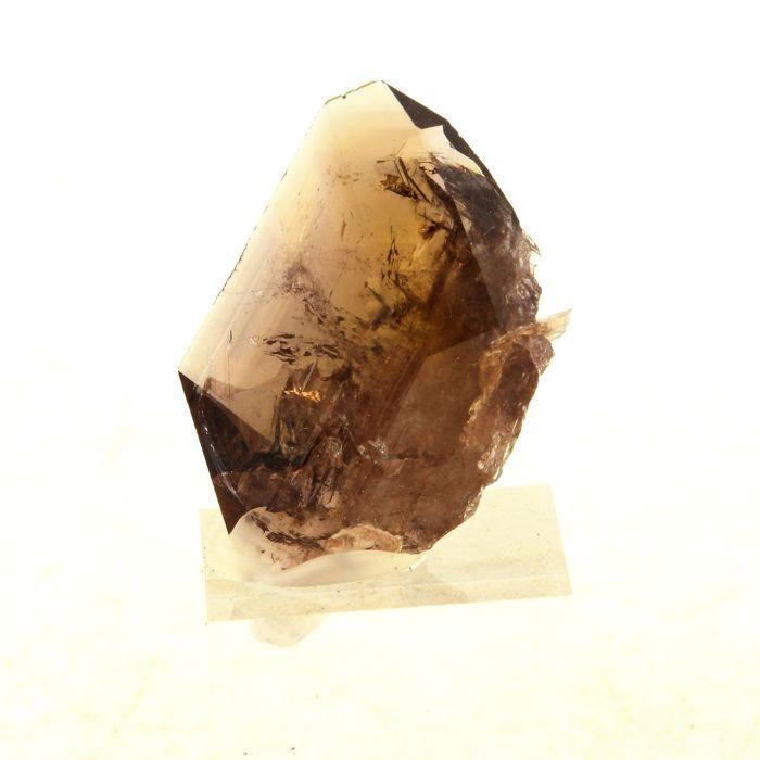 Pierres et Minéraux. Axinite. 31.0 ct. Le Rocher d'Armentier, Bourg d'Oisans, France.