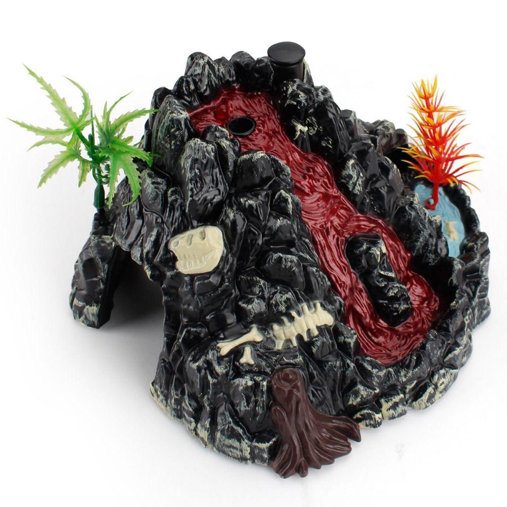 Safety Material Dinosaur Simulation Volcano PVC Volcano Simulation Scene Figure Experiment Action