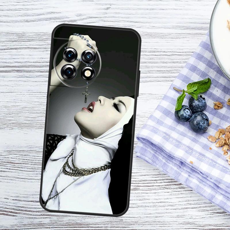 Sister Nun Case For OnePlus Nord 5 CE 3 4 Lite N20 N30 OnePlus 15 15R 13 13T 10T 10 11 12 12R 13R Cover