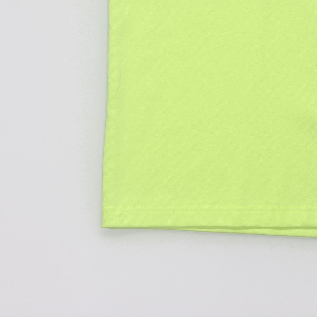 Nike Футболка женская с круглым вырезом и длинными рукавами, повседневная, с заниженной линией плеч, светло-лимонно-желтая HJ1497-736