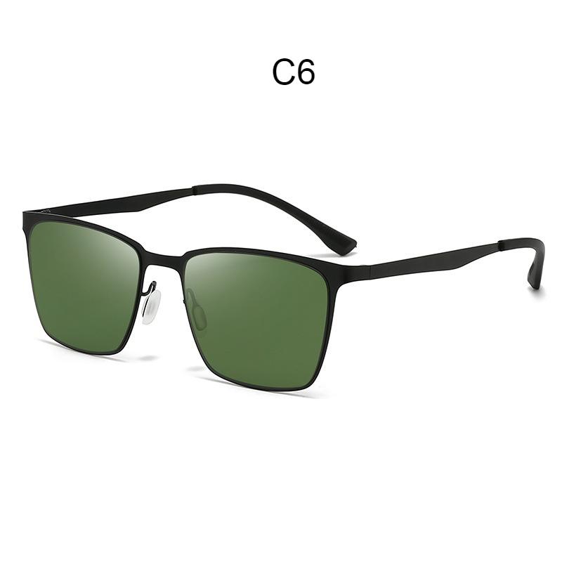 Men's sunglasses, new box ultra-light sunglasses, driving fishing anti-UV sunglasses.