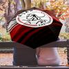 Ajax FC Umbrella with Automatic Open/Close & Self-8-Rib Heavy-Duty Umbrella, Compact Travel Umbrella Suitable for Outdoor