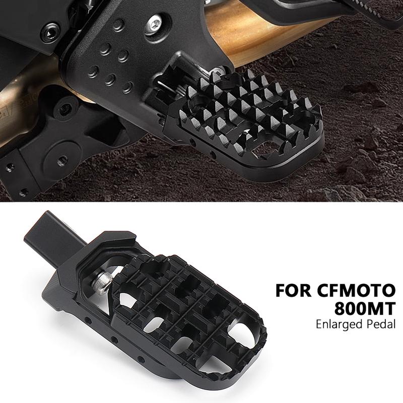 Motorcycle Accessories CNC Front Footrest Adjustable Extend Foot Pegs Foot Rest For CFMOTO 800MT CF 800 MT 900MT Explore
