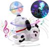 Игрушка-крутилка Top Ball Dalmatian, робот, электронная собака, детский рождественский подарок