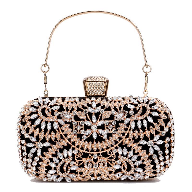 Кошельки со стразами для женщин Вечерняя сумочка со стразами для свадьбы Клатч Роскошные сумки Сумка через плечо для выпускного вечера
