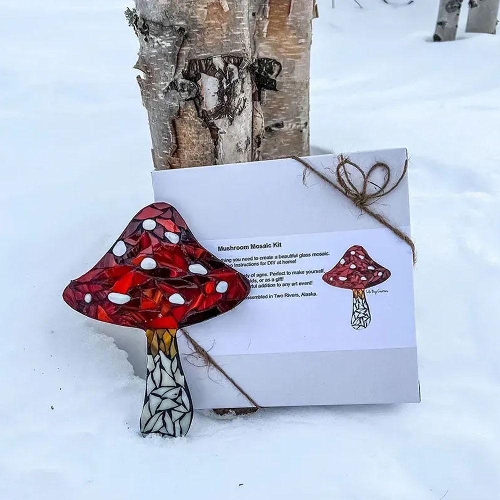 Sunflower Mountain Range Mosaic Ornaments Arts and Crafts Mosaic Arts Funy Stained Glass Craft