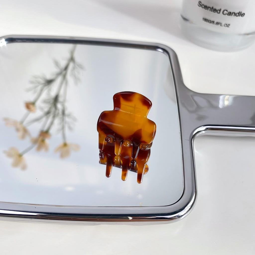 Корейская мини-заколка-краб с дофамином: Милые аксессуары для волос для женщин и детей